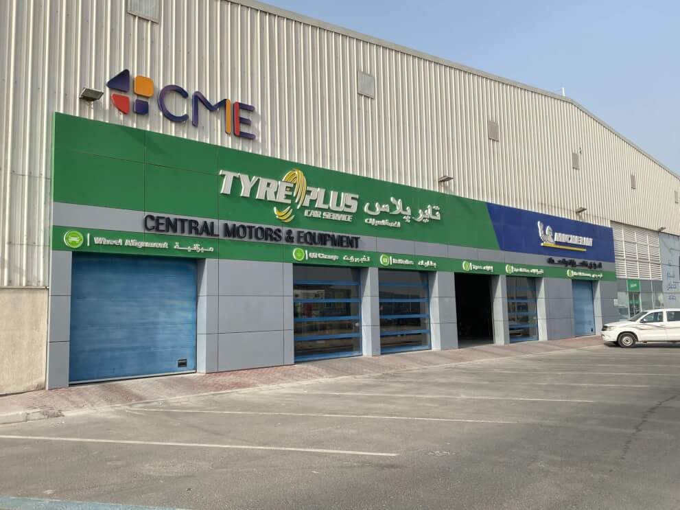 Tyre Shop in Abu Dhabi | TYREPLUS CME - Central Motor Equipment ...