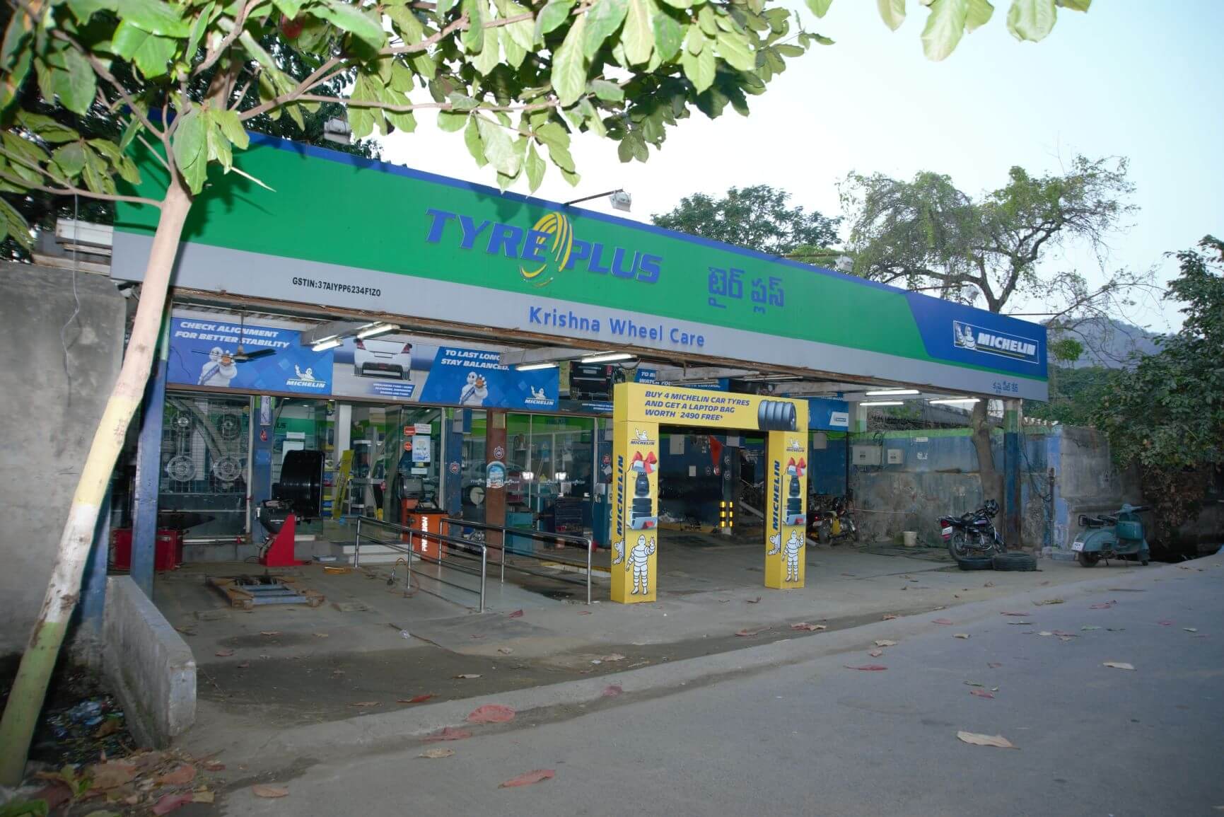 Krishna Wheel Care, Vijayawada Tyre Dealers & Car Repair Services