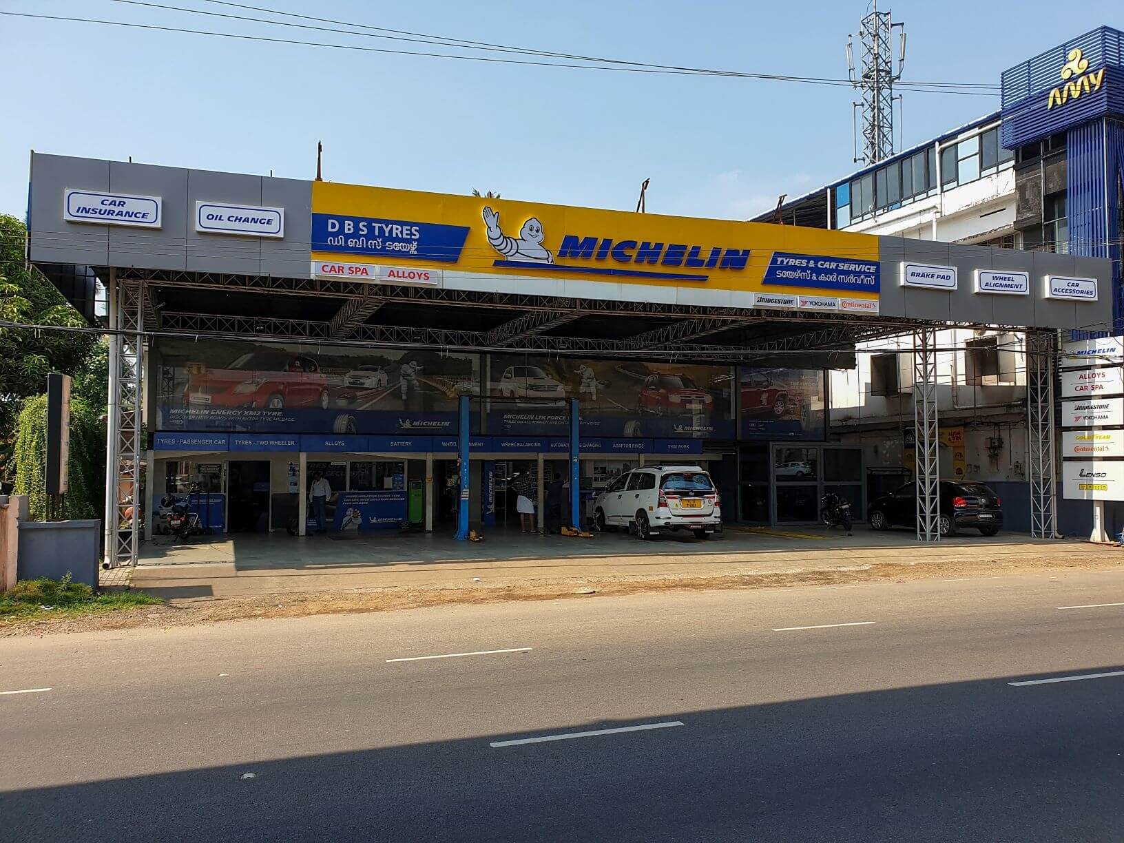 Michelin Tyres & Car Service DBS Tyres Four One Group, Edappally