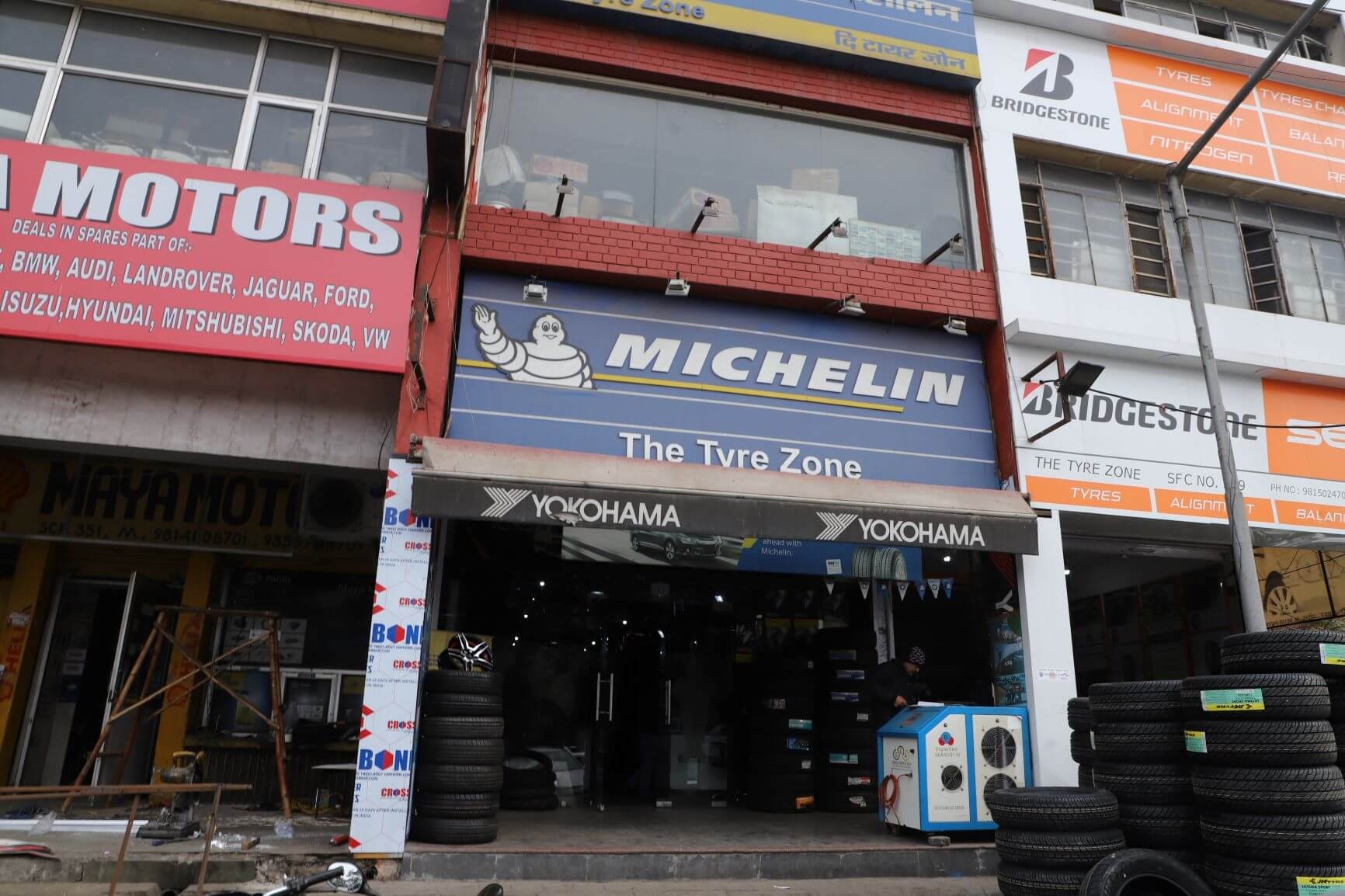 The Tyre Zone, Chandigarh Tyre Dealers & Car Repair Services